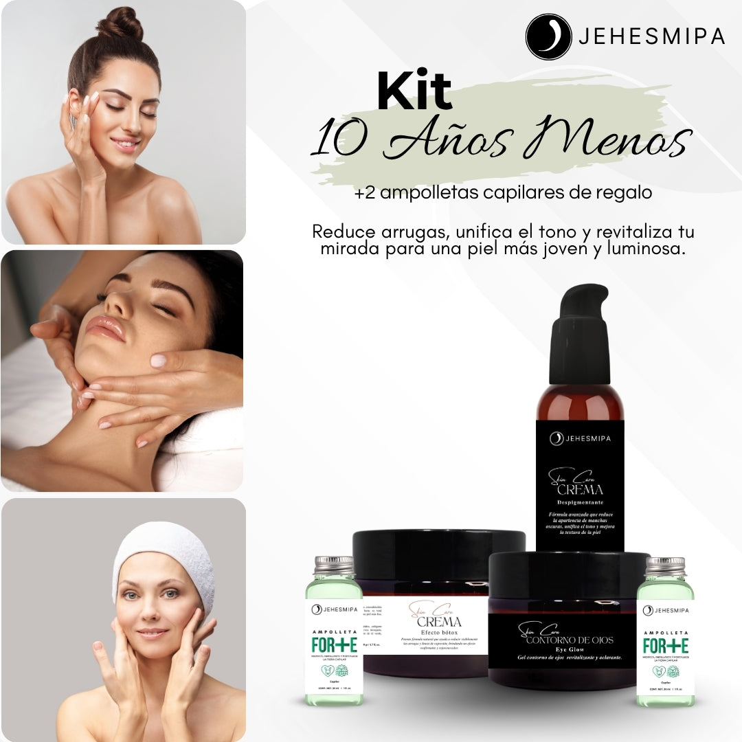 KIT 10 AÑOS MENOS