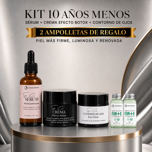 KIT 10 AÑOS MENOS