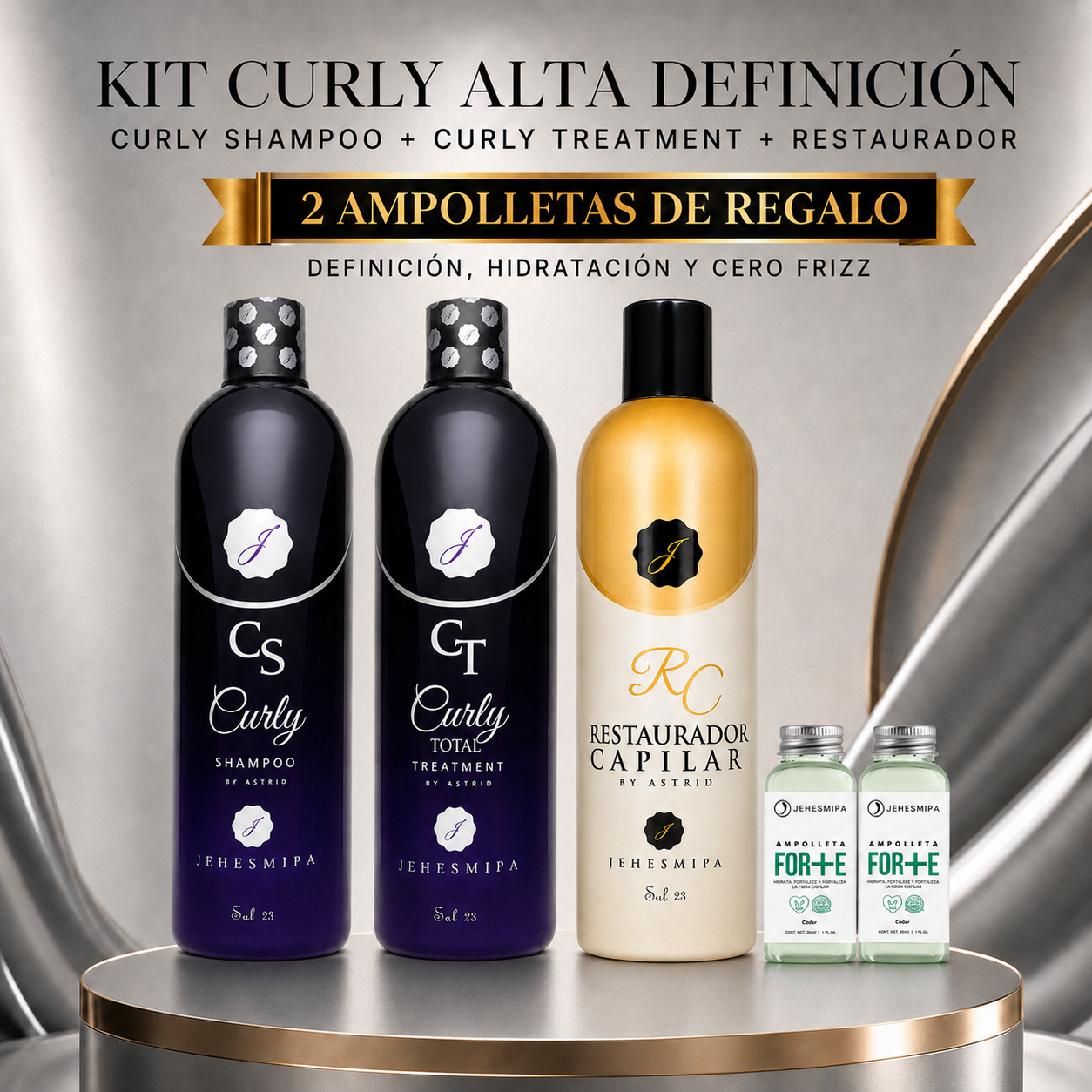 Kit Curly Alta Definición