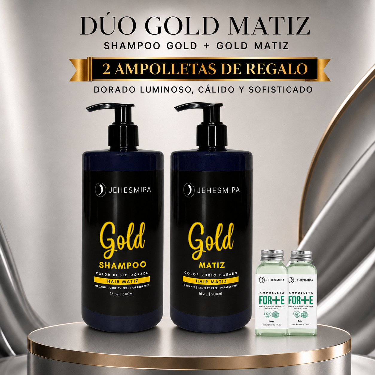 DUO GOLD MATIZ DE JEHESMIPA- Cabello rubio dorado