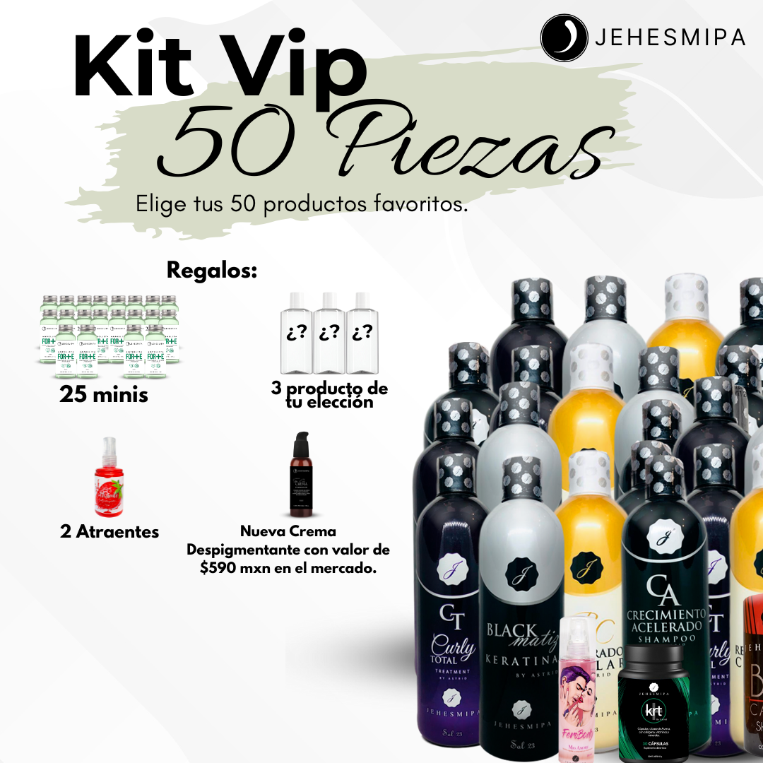 KIT MAYOREO 50 PIEZAS