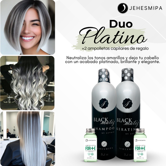 Matiz capilar- Duo Platinum