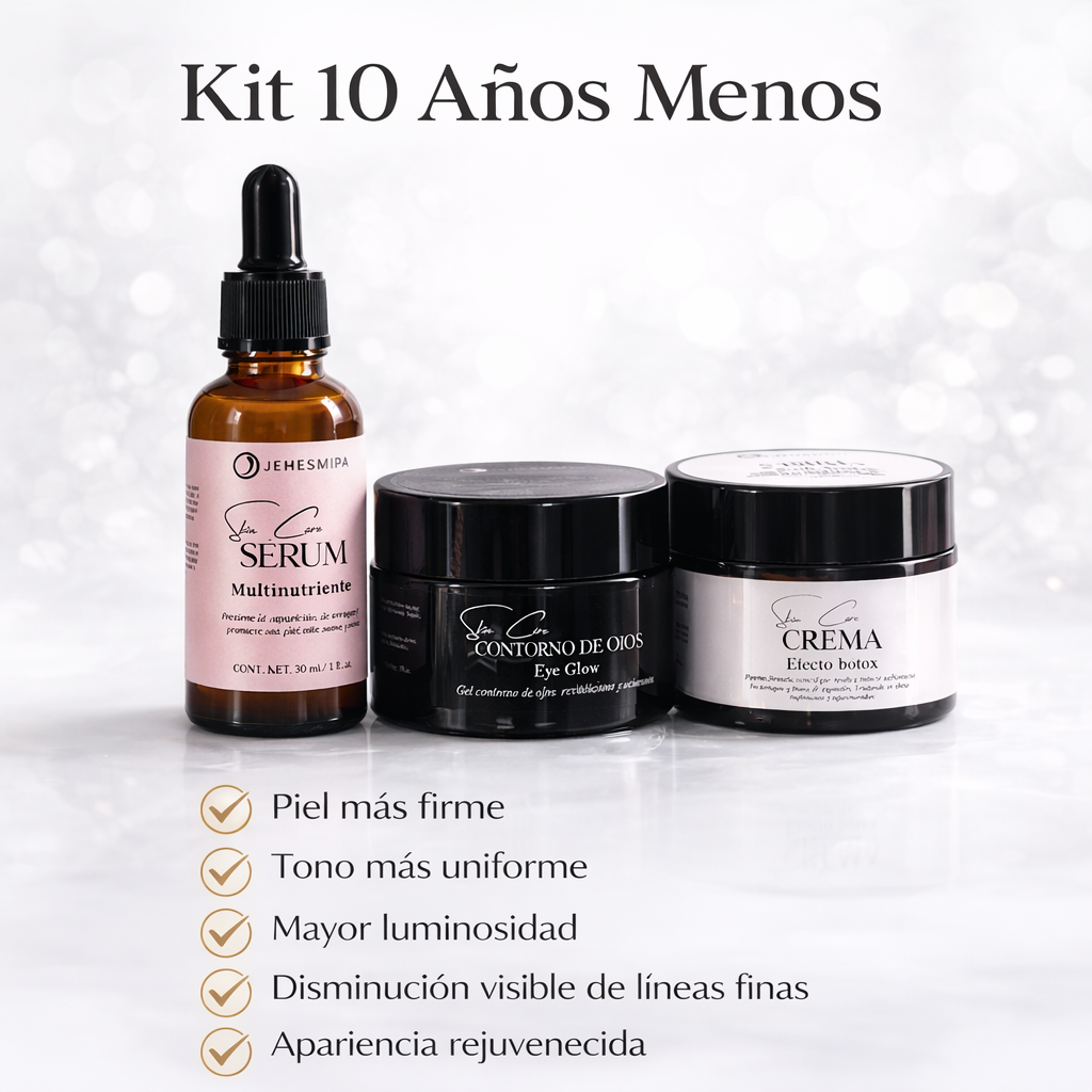 KIT 10 AÑOS MENOS