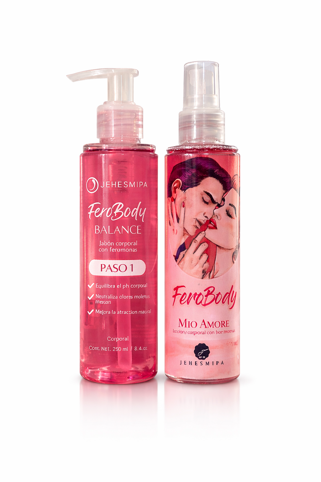 Duo Ferobody Girl Paso 1 y Perfume con Feromonas