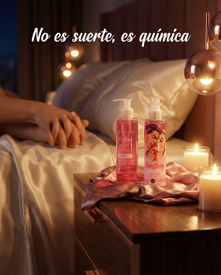 Duo Ferobody Girl Paso 1 y Perfume con Feromonas