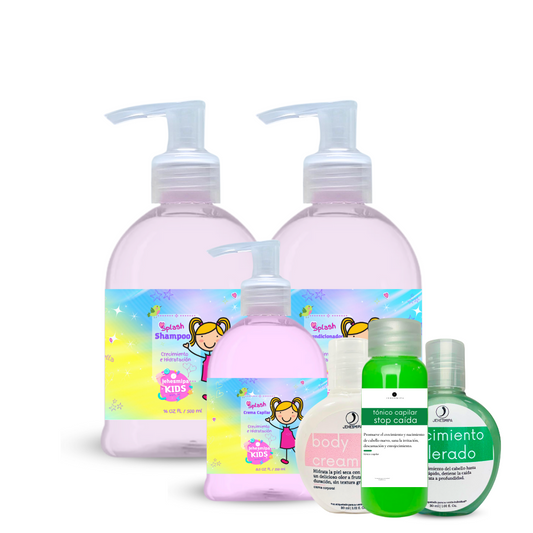 Shampoo Crecimiento para niña Splash Kids JEHESMIPA