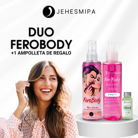Duo Ferobody Girl Paso 1 y Perfume con Feromonas
